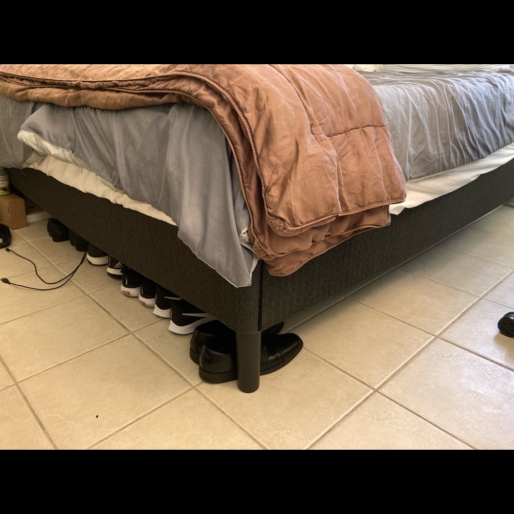 King Size Nectar Bed Frame with Legs